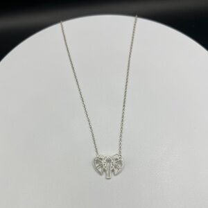 Origami Elephant Head Necklace